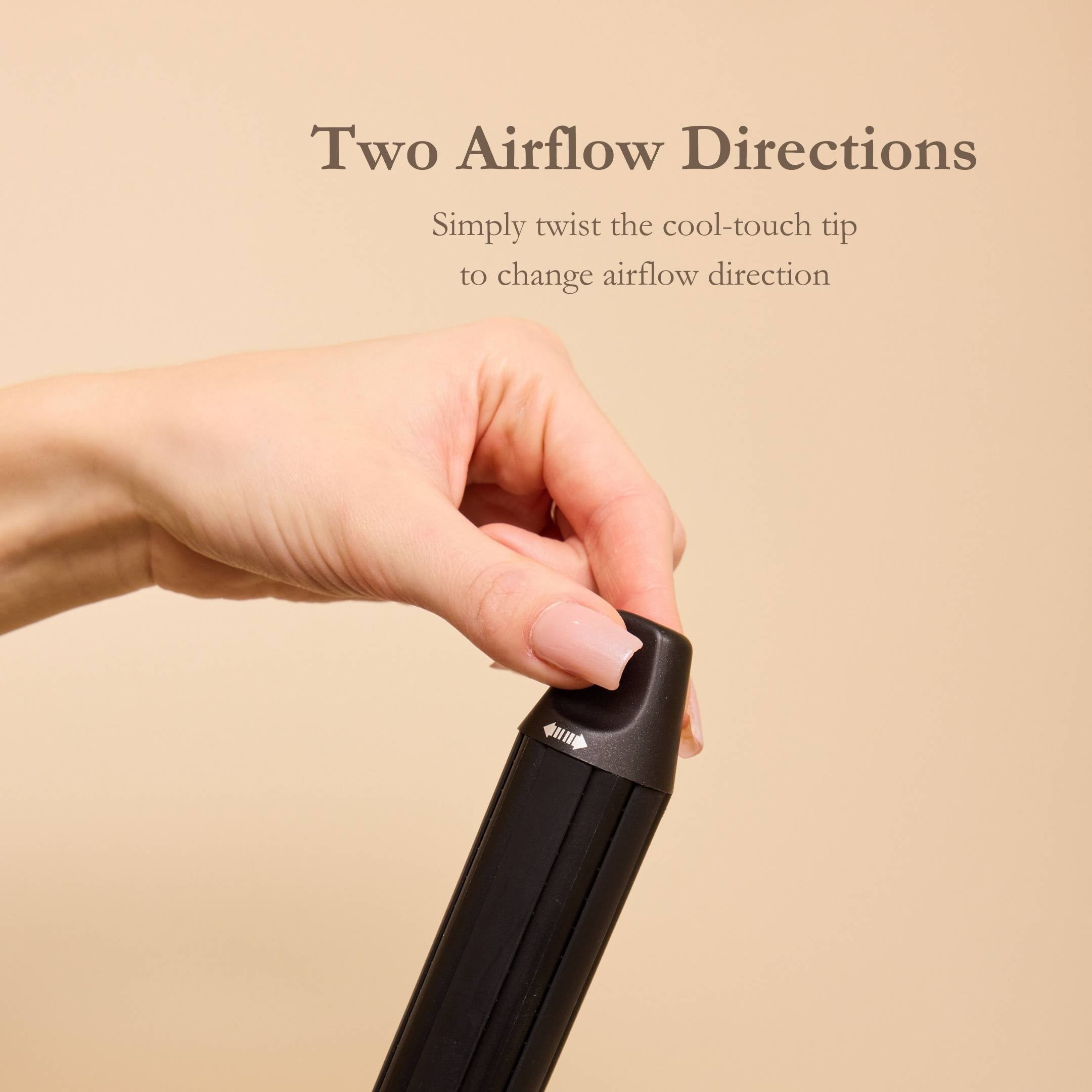 Model 2 | World's Longest Coanda Air Styler (Power Base + 1.25 Inch Long Barrel)
